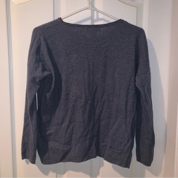 Merino wool cashmere Italian sparkly star sweater size small fast shipping new - Picture 2 of 3